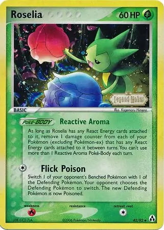 EX Legend Maker Roselia #42/92 reverse holo